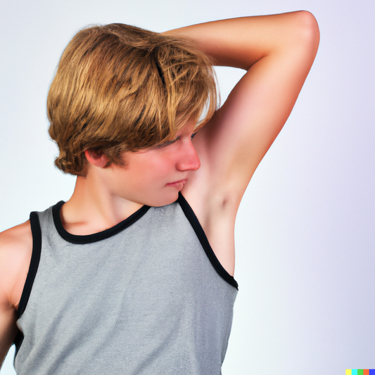 Mal olor y sudor fuerte en adolescentes